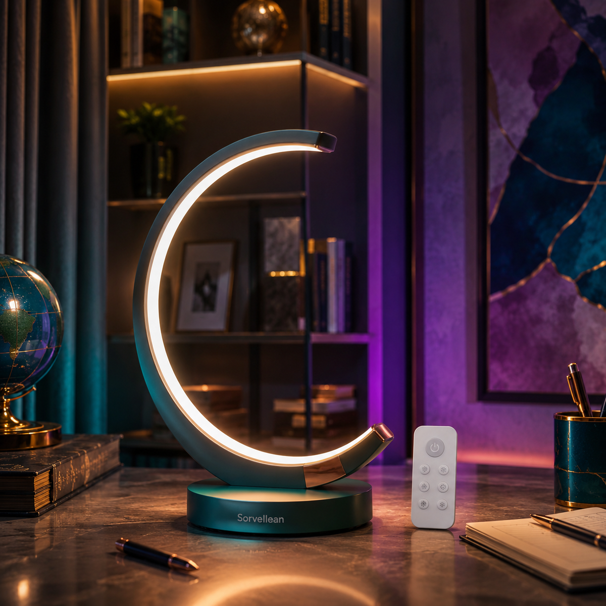 Sorvellean™ ArcLume Halo Table Light